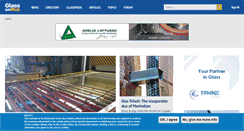 Desktop Screenshot of glassonweb.com